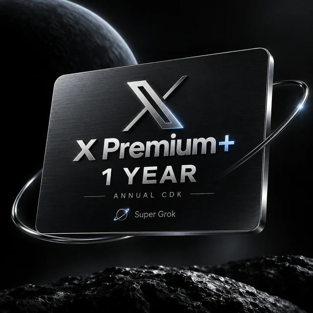 X-Premium+ 1年官方正规充值CDK( 赠送Super Grok 一年 ) 产品界面预览